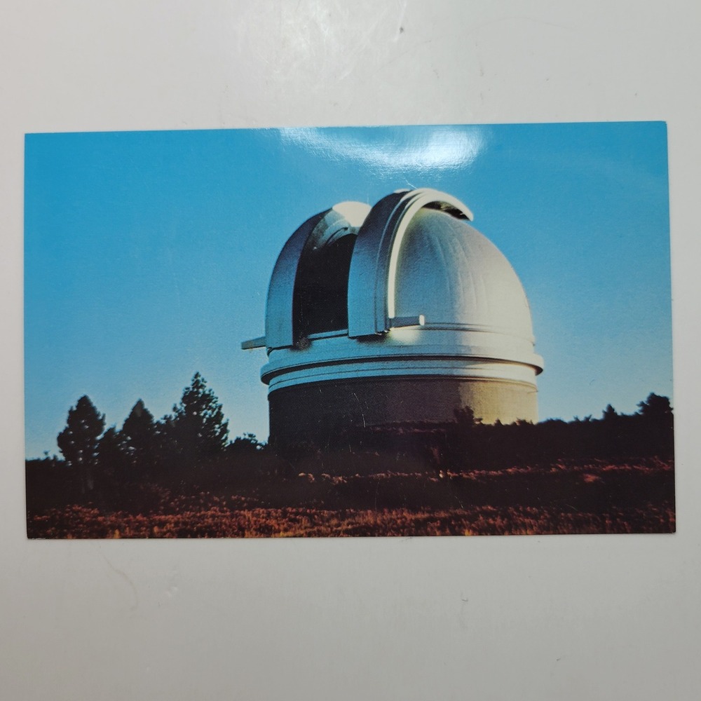 Palomar‎ Observatory Postcard World's Largest Reflecting Telescope CA